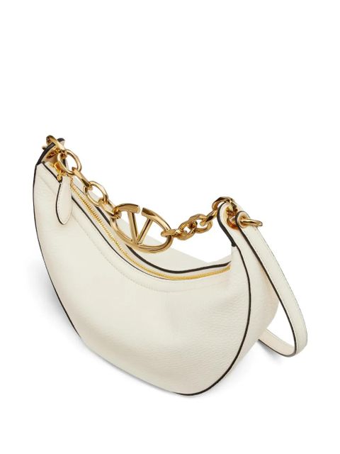 Valentino Garavani small VLogo Moon shoulder bag - Neutrals