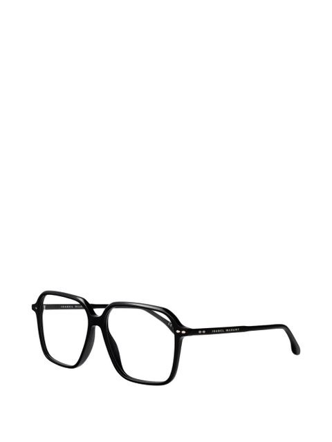 Isabel Marant Eyewear IM oval-frame glasses - Black - zdjęcie produktu nr 2