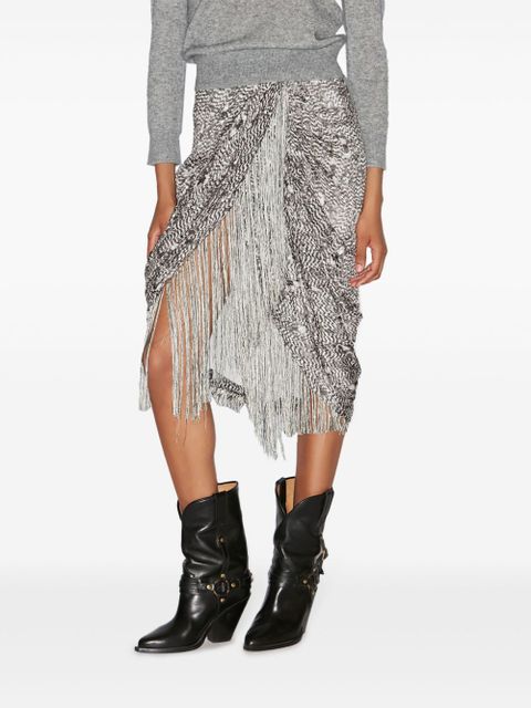 ISABEL MARANT Roany skirt - Black - zdjęcie produktu nr 2