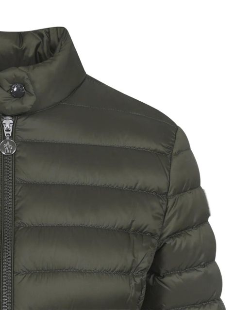 Moncler zip-up quilted jacket - Green