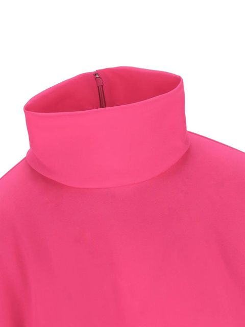 Saint Laurent high-neck midi dress - Pink