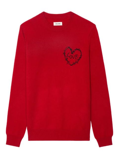 Zadig&Voltaire Kendy wired-heart sweater - zdjęcie produktu nr 1