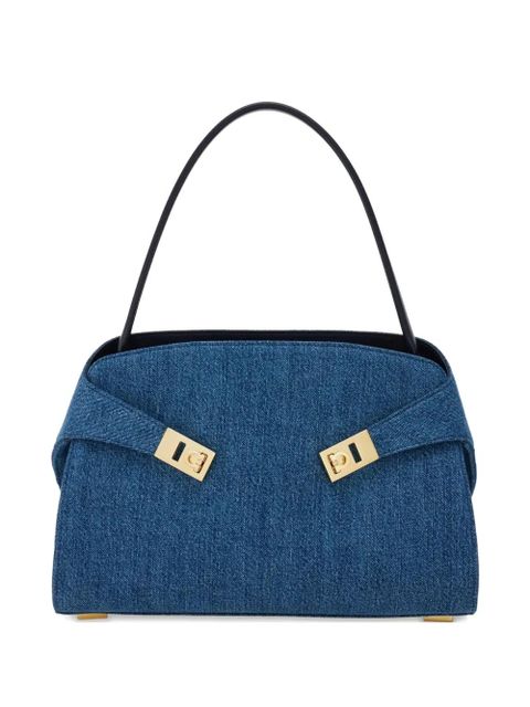 Ferragamo Hug shoulder bag - Blue - zdjęcie produktu nr 1