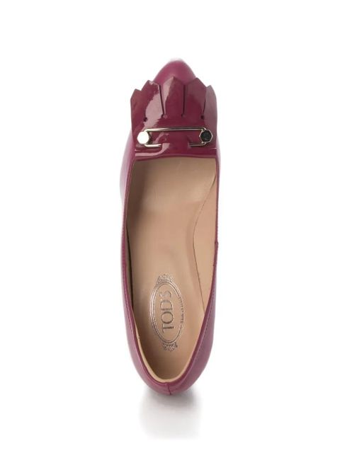 Tod's block-heel pumps - Purple - zdjęcie produktu nr 2