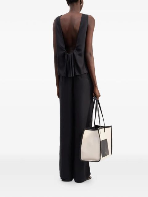 LouLou de Saison sleeveless backless top - Black