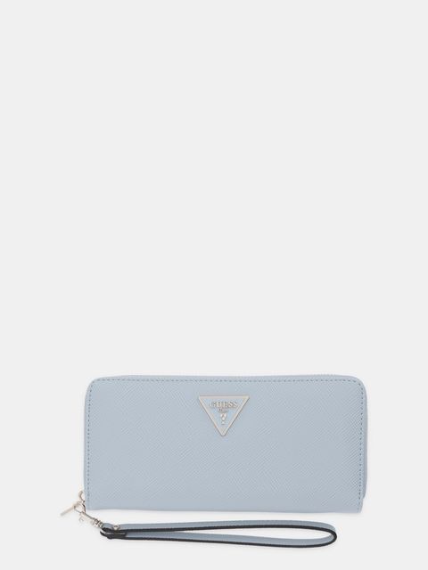 Guess portfel LAUREL damski kolor niebieski SWZG74 59146 - zdjęcie produktu nr 1