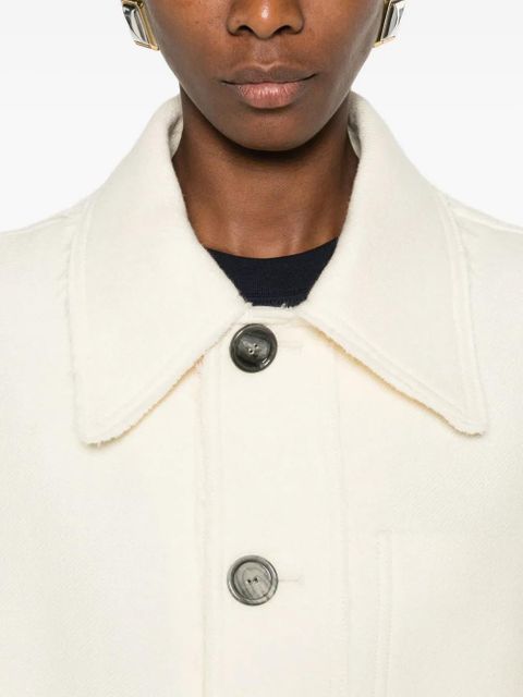AMI Paris buttoned jacket - Neutrals