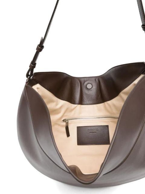 Jacquemus The Ovalo shoulder bag - Brown