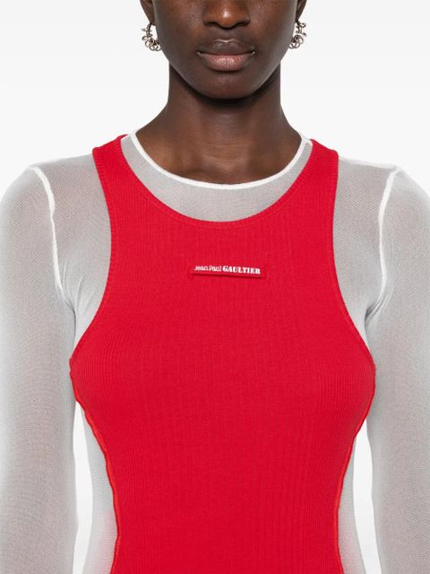 Jean Paul Gaultier Petit Grand maxi dress - Red