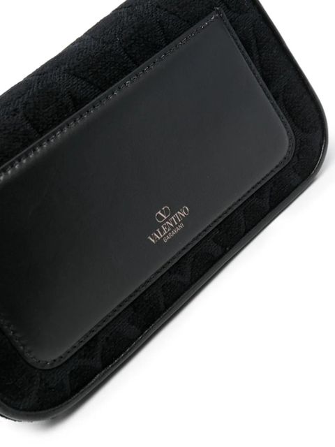 Valentino Garavani small Locò Toile Iconographe shoulder bag - Black