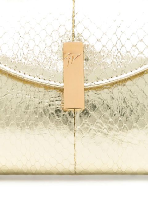 Giuseppe Zanotti Flutie clutch bag - Gold - zdjęcie produktu nr 2
