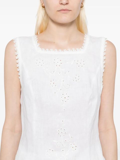 Reformation Lorie top - White