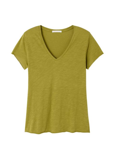 American Vintage Jacksonville V-neck T-shirt - Green - zdjęcie produktu nr 1