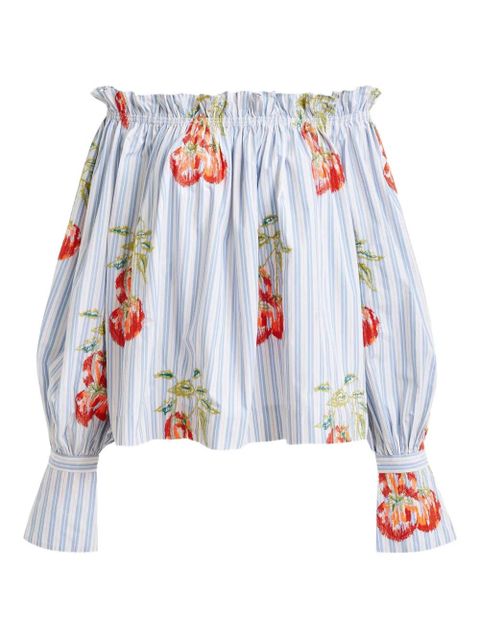 Essentiel Antwerp Ihandstand top - Blue - zdjęcie produktu nr 1