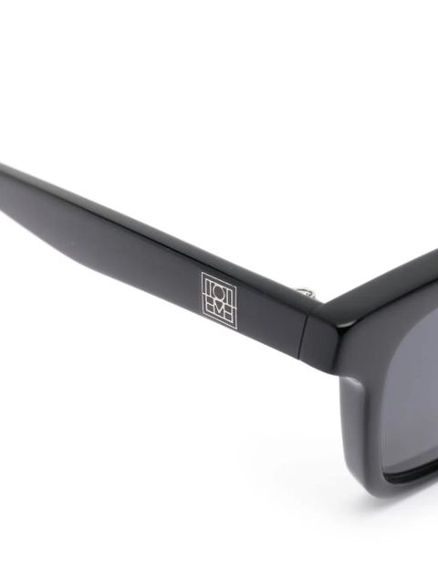 TOTEME The Squares sunglasses - Black