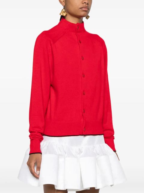 Jacquemus cashmere cardigan - Red