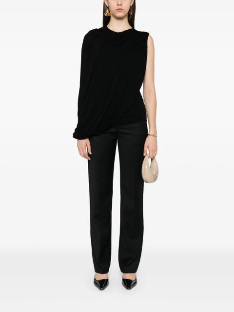 MANURÍ Lillies cashmere blouse - Black - zdjęcie produktu nr 2