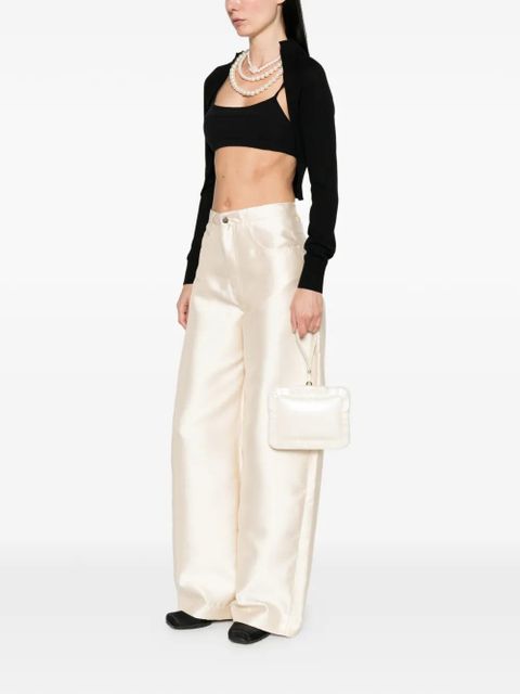 Simone Rocha pearl embellished cardigan - Black - zdjęcie produktu nr 2