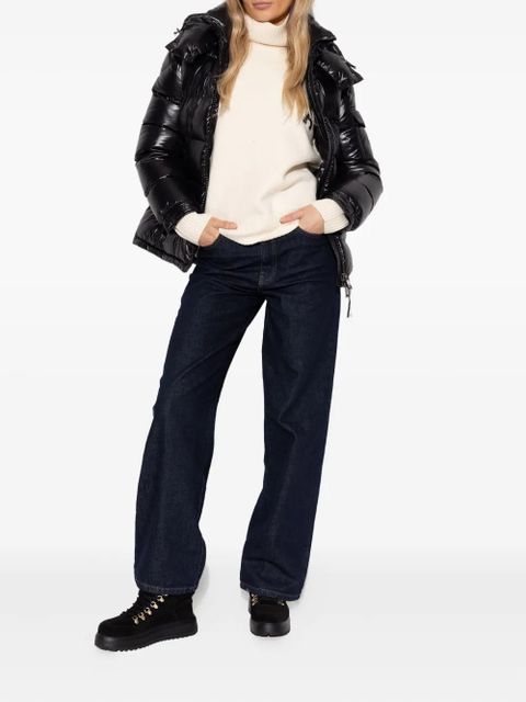 BOGNER 50mm lace-up trim-detail boots - Black