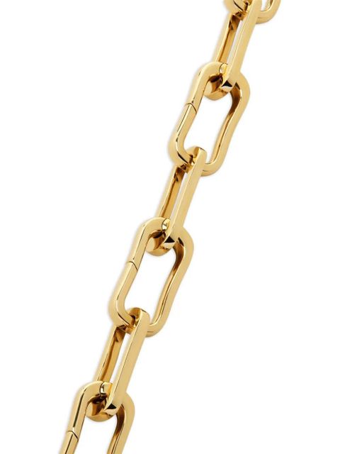 Monica Vinader recycled 18K gold vermeil Alta chain pearl bracelet