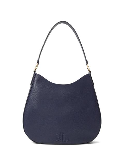 Lauren Ralph Lauren embossed-logo shoulder bag - Blue - zdjęcie produktu nr 1