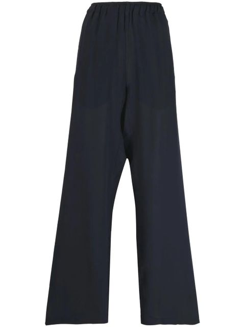 Vivienne Westwood wide-leg high-waisted trousers - Blue - zdjęcie produktu nr 1