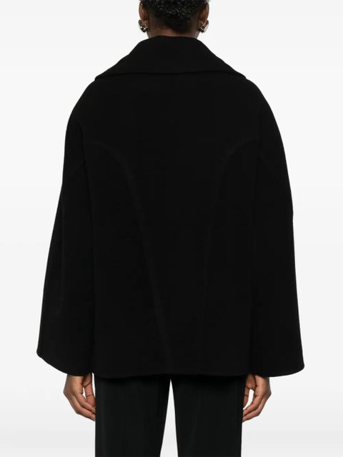 The Row Temur shawl-collar coat - Black