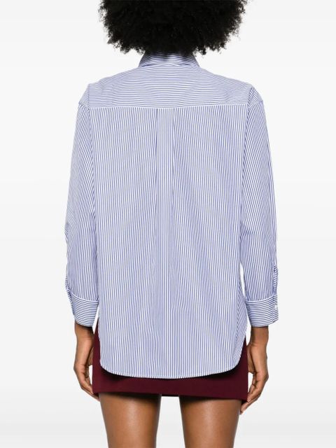 SANDRO Noeud shirt - Blue