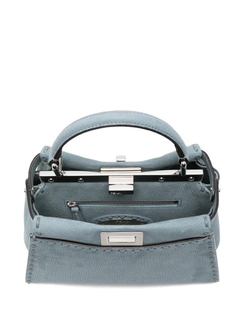 FENDI mini Peekaboo tote bag - Blue