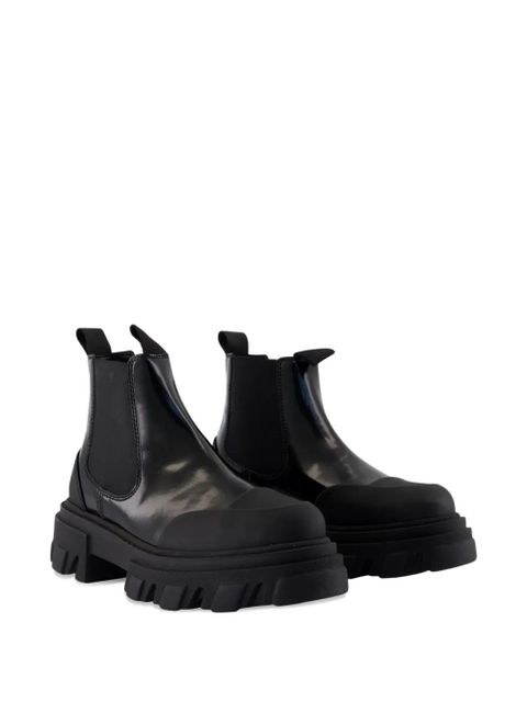 GANNI leather chelsea boots - Black - zdjęcie produktu nr 2
