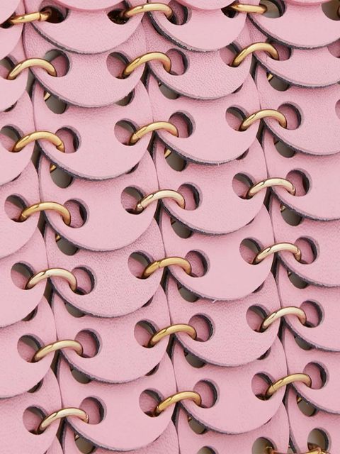 Rabanne chainmail-effect shoulder bag - Pink - zdjęcie produktu nr 2