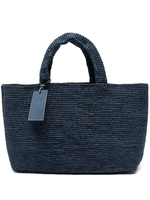 Manebi medium New Sunset tote bag - Blue - zdjęcie produktu nr 1