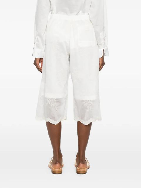 OUR LEGACY Frill bermuda shorts - Neutrals