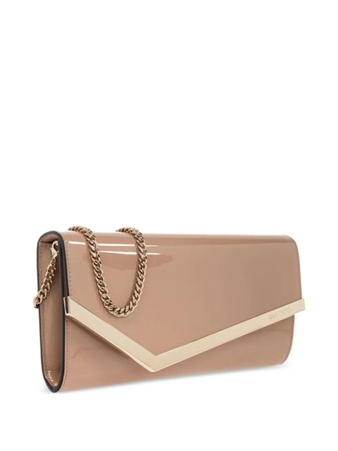 Jimmy Choo Emmie clutch bag - Neutrals