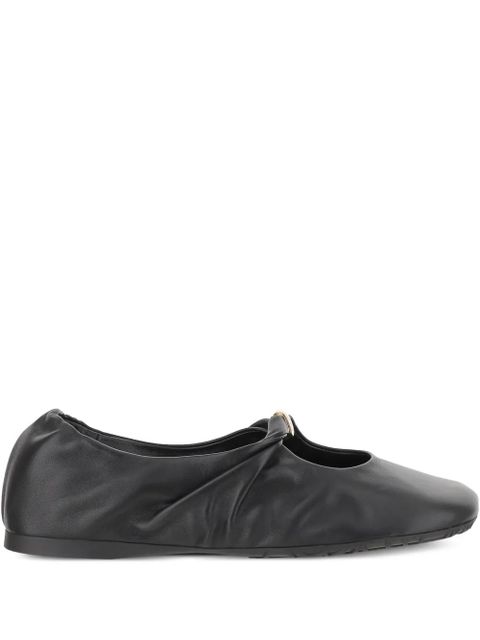 LOEWE Pebble soft ballet flats - Black - zdjęcie produktu nr 1