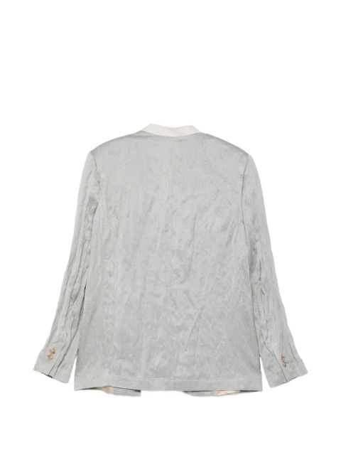 Alysi Sartoriale frayed blazer - Grey - zdjęcie produktu nr 2