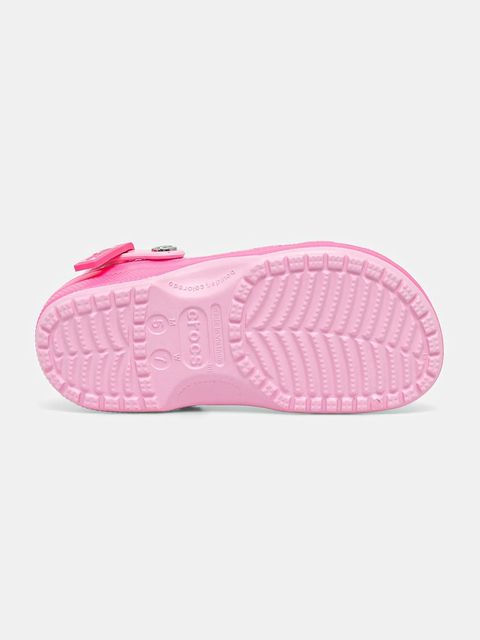 Crocs klapki Classic Mattel Pink Barbie Clog damskie kolor różowy 211405