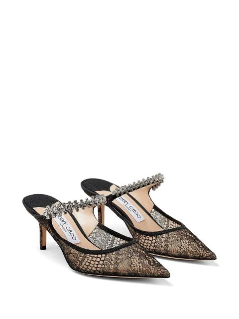 Jimmy Choo Bing 65mm mules - Black - zdjęcie produktu nr 2