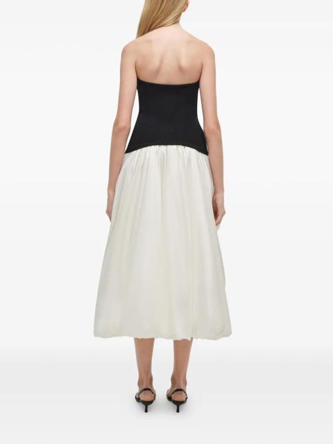 Simkhai Izzy strapless midi dress - White