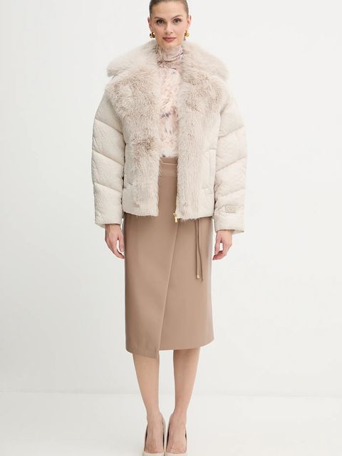 Marciano by Guess kurtka ESTELLA kolor beżowy 5BGL33 7391A