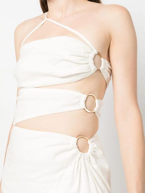 Cult Gaia Terese cut-out maxi dress - Neutrals