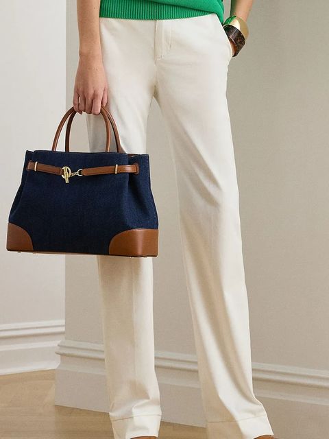 Lauren Ralph Lauren torebka kolor granatowy 431P04295