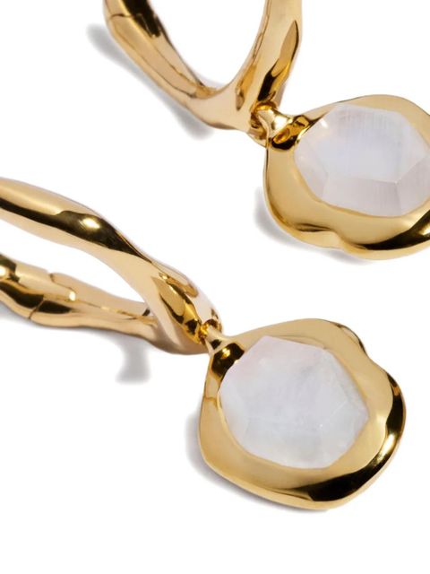 Monica Vinader Odyssey moonstone earrings - Gold