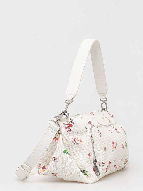 Desigual torebka DELIRIUM URUS MAXI kolor biały 24SAXP65