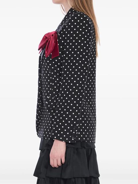 Valentino Garavani Supergran Plusdepois-print jacket - Black