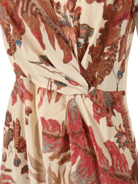 Weekend Max Mara aquila floral dress - Neutrals