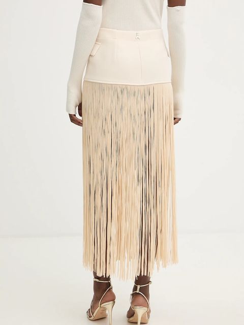 Patrizia Pepe pasek damski kolor beżowy 8F0124 A6F5 - zdjęcie produktu nr 2