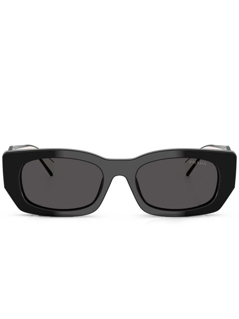 Prada Eyewear rectangle-frame sunglasses - Black - zdjęcie produktu nr 1