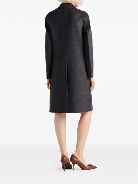 Prada double-breasted coat - Grey - zdjęcie produktu nr 2