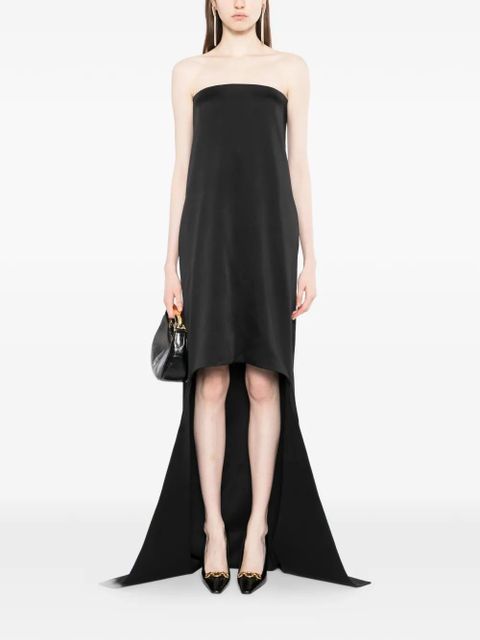 TOM FORD strapless high-low dress - Black - zdjęcie produktu nr 1